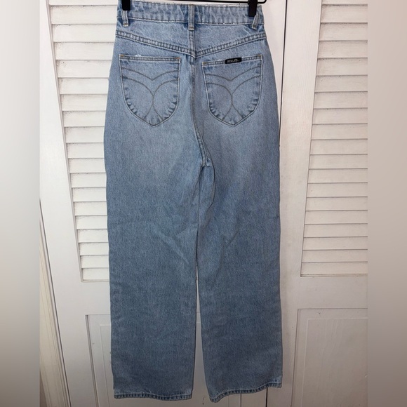 Rolla’s Heidi High Rise Loose Straight Leg Jeans Women’s 24 - Picture 5 of 7